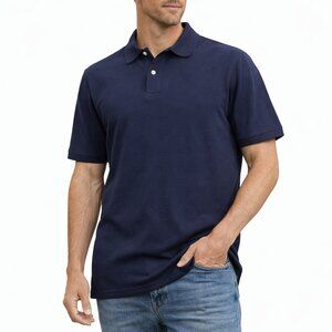 Merona Ultimate Polo Shirt Men’s XXL Dark Blue Classic Fit